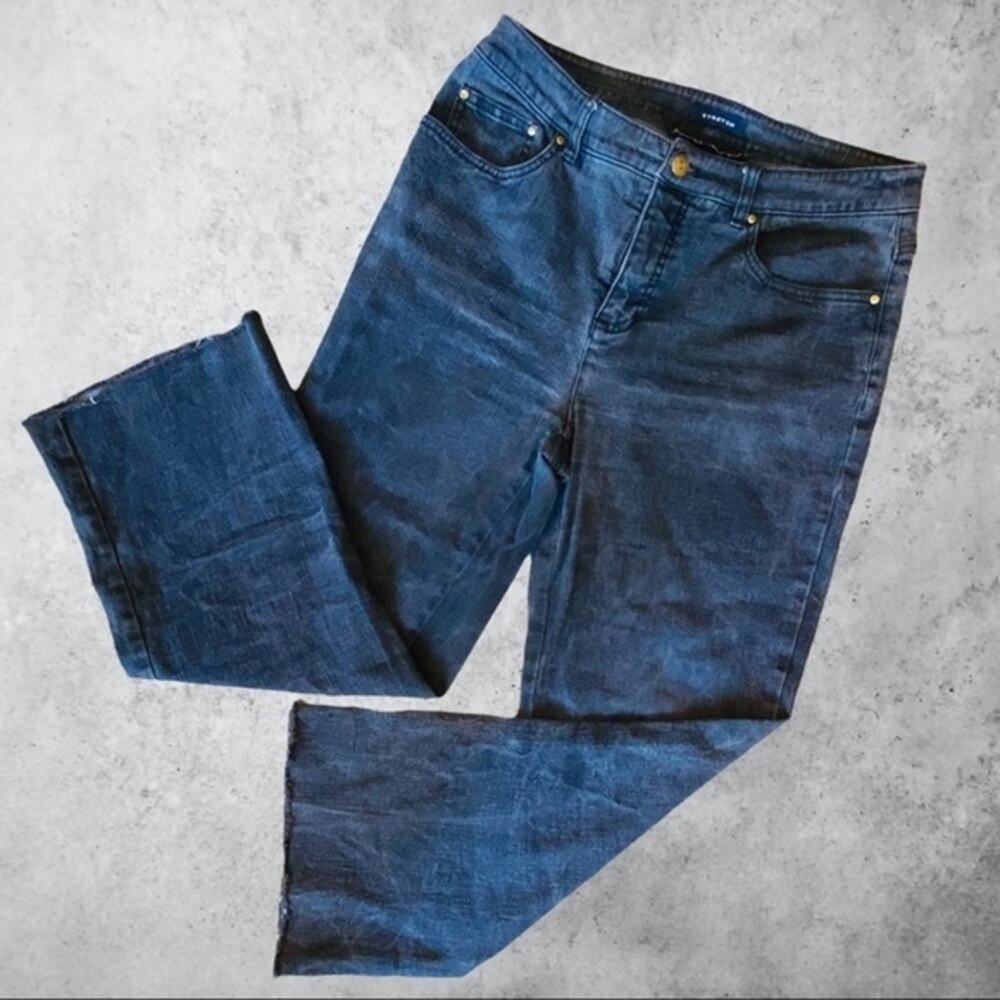 Jones New York Signature Stretch Jeans Washed Black EUC